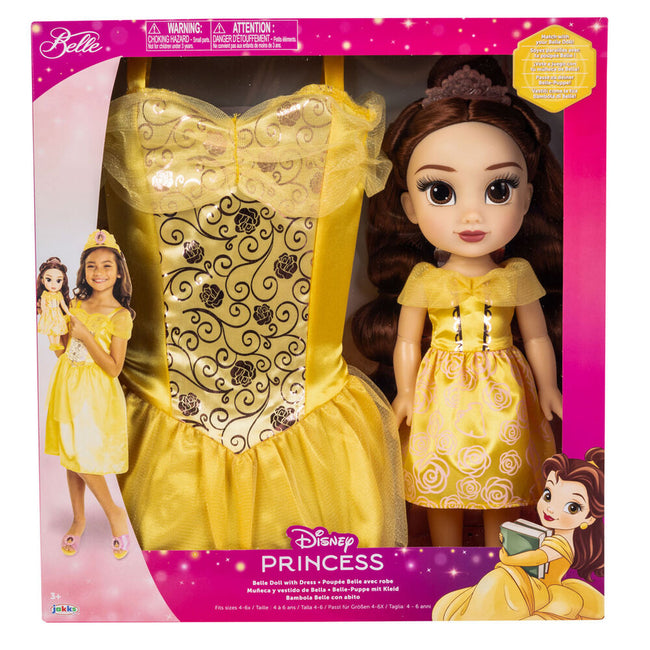 Mueca Bella + Disfraz La Bella Y La Bestia Disney 38Cm Hover Image