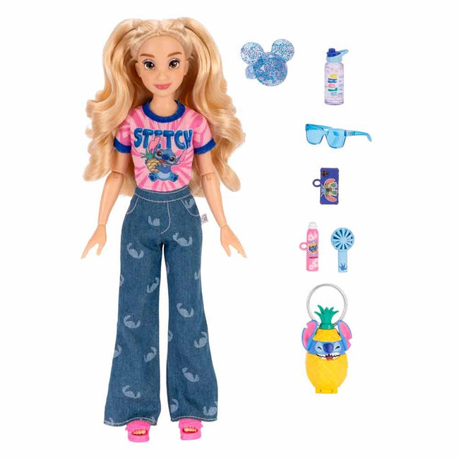 MuEca Fashion Doll Stitch Disney Ily 4Ever 25Cm Hover Image