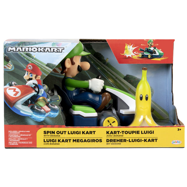 Figura Luigi Kart Megagiros Mario Kart 6,5Cm Hover Image