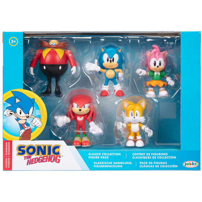 Blister 5 Figuras Sonic The Hedgehog 6Cm Hover Image