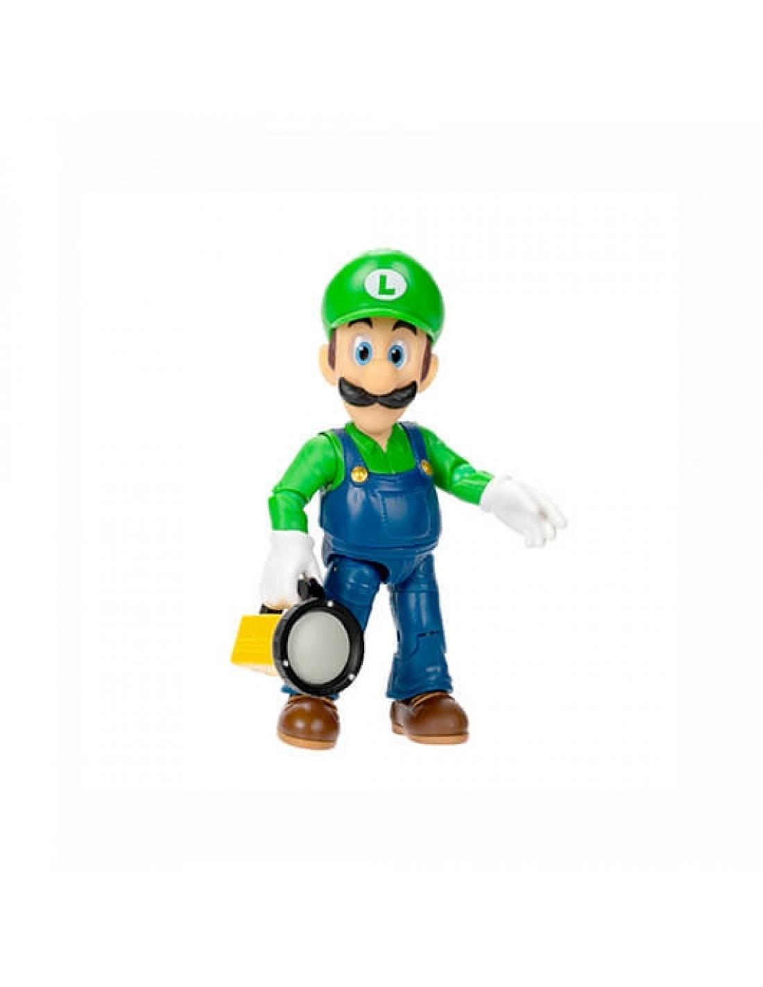 Figura Luigi La Pelicula Super Mario Bros 13Cm