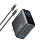 Cargador De Pared Anker 140W 4 Puertos Pd 3.1 Con Cable Usb-
