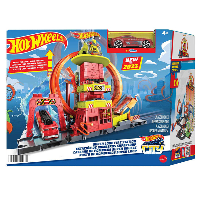 Estacion De Bomeros Hot Wheels City Hover Image