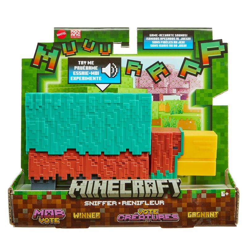 Figura Sniffer Minecraft Sonido 8Cm