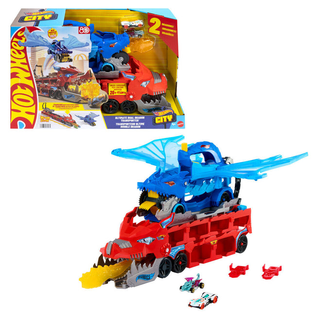 Pista City Dragon Transportador Hot Wheels Hover Image