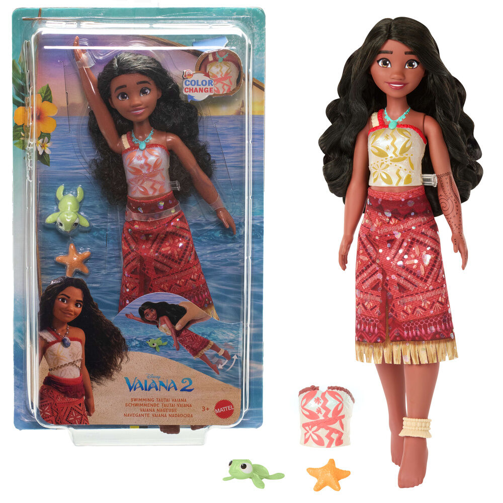 MuEca Vaiana Nadadora Vaiana Moana Disney