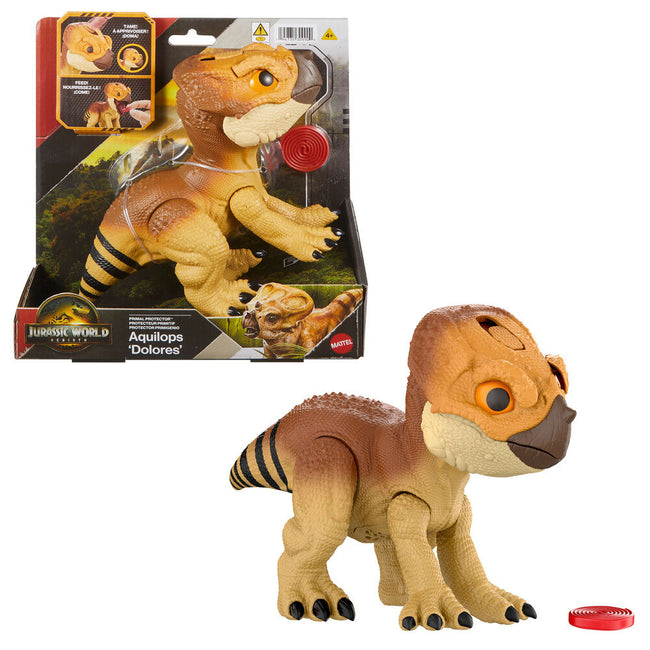 Dinosaurio Aquilops Interactivo Jurassic World Hover Image