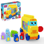 Autobus Numeros Encajables Mega Bloks 45Pzs