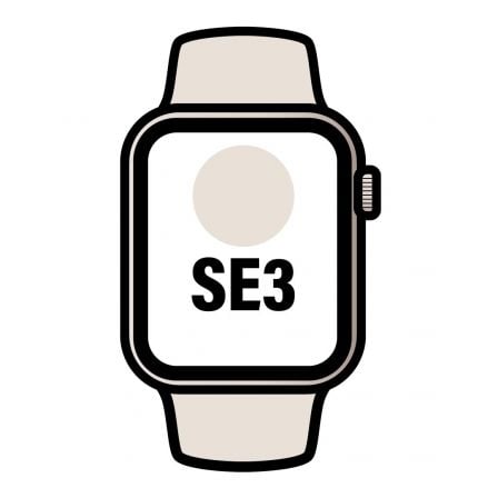 Apple Watch Se3/ Gps/ 40Mm/ Caja De Aluminio Blanco Estrella