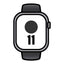 Apple Watch Series 11/ Gps/ 46Mm/ Gris Espacial/ Correa Negr
