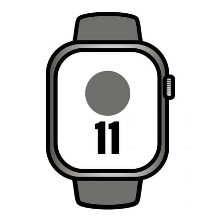 Apple Watch Series 11/ Gps/ Cellular/ 46Mm/ Titanio Natural/