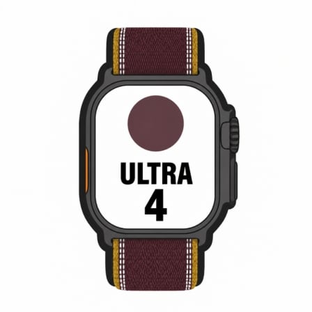 Apple Watch Ultra 4/ Gps/ 49Mm/ Caja De Titanio Negro/ Corre