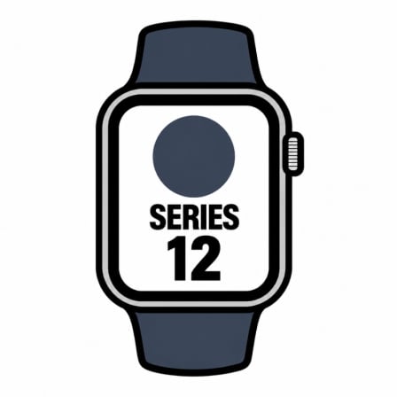 Apple Watch Series 12/ Gps/ 42Mm/ Gris Espacial/ Correa Depo