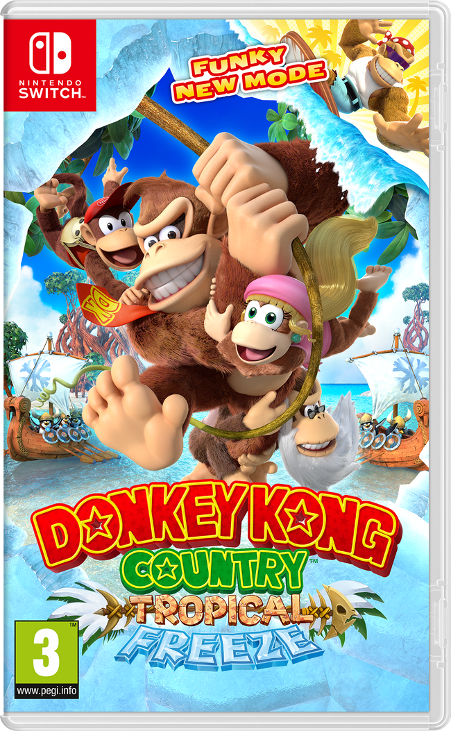 Donkey Kong Tropical Freeze Switch Hover Image