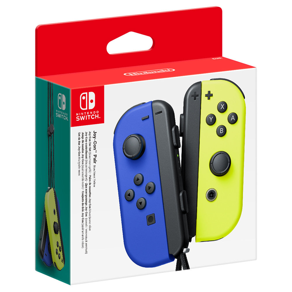Mando Joy Con (Set Izda/Dcha) Azul/Amarillo NINTENDO SWITCH (Accesorios)
