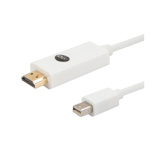 Cable Mini Displayport M A Hdmi M 1.8m Savio Cl-83