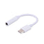 Adaptador Usb-c A Jack 3.5 Savio Ak-35 White