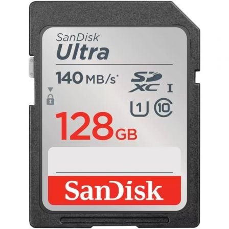 Tarjeta De Memoria Sandisk Ultra 128Gb Sd Hc Uhs-I Sdxc/ Cla