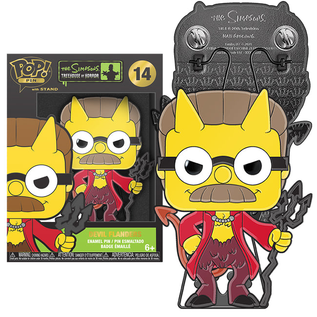 Los Simpsons - Pin Devil Flanders Lpp Horror Hover Image