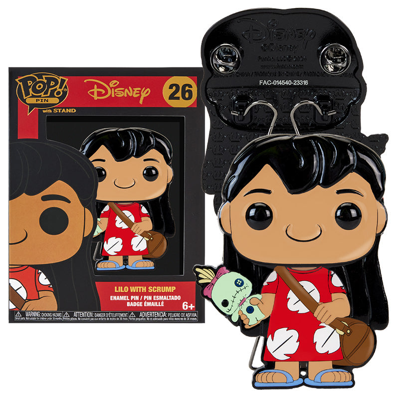 Lilo & Stitch - Pin Stitch Lilo With Scrump