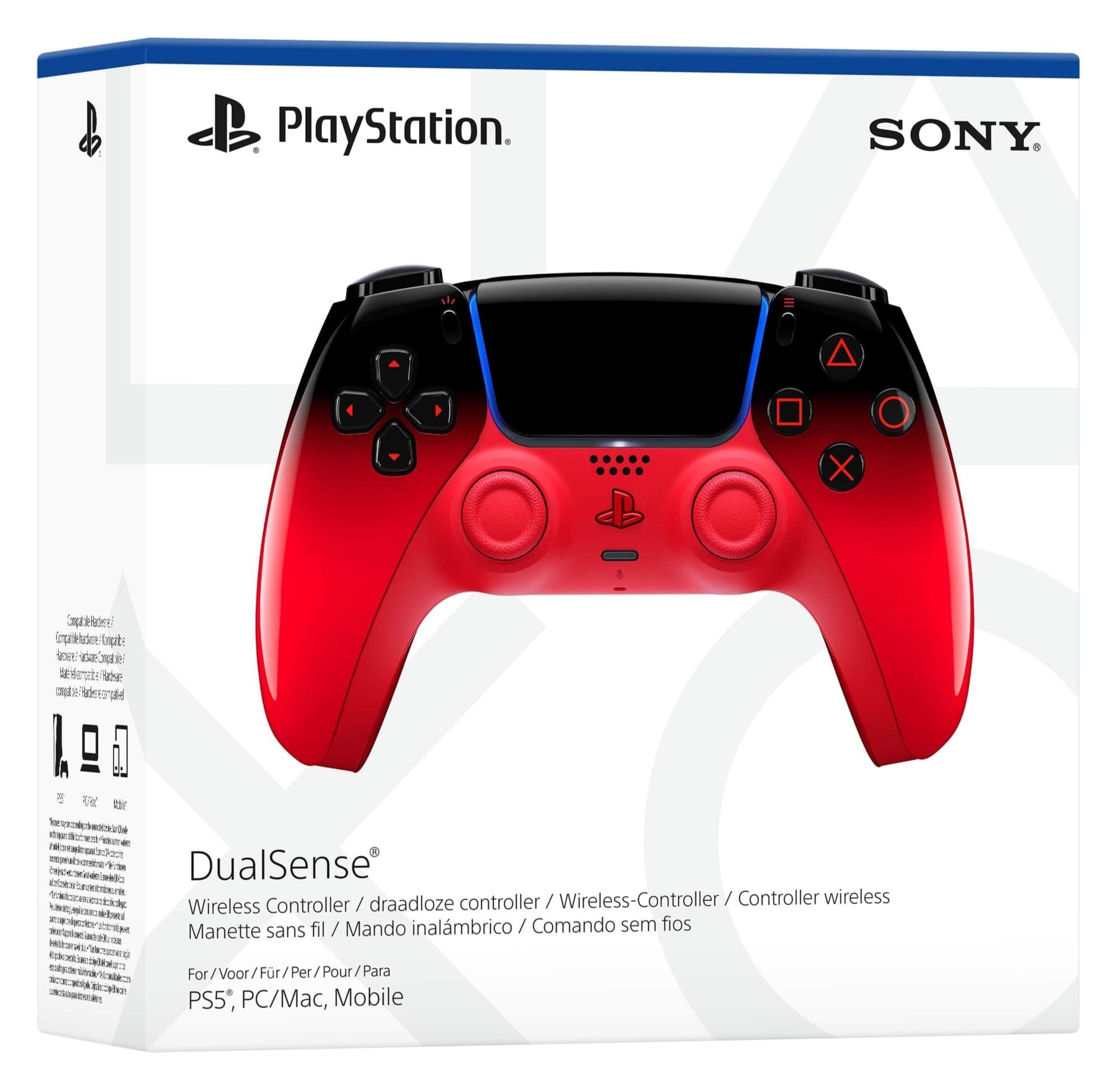 Dual Sense Wireless Controller Techno Red SONY Ps5 PS5 (accesorios)