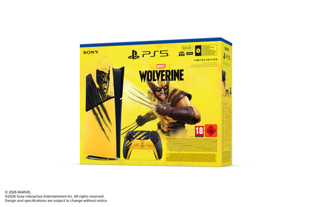 Consola Sony Ps5 Slim Digital Ed. Limit. Marvel Lobezno Ama