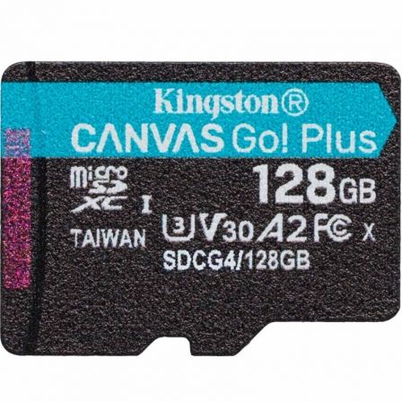 Tarjeta De Memoria Kingston Canvas Select Plus 128Gb Microsd