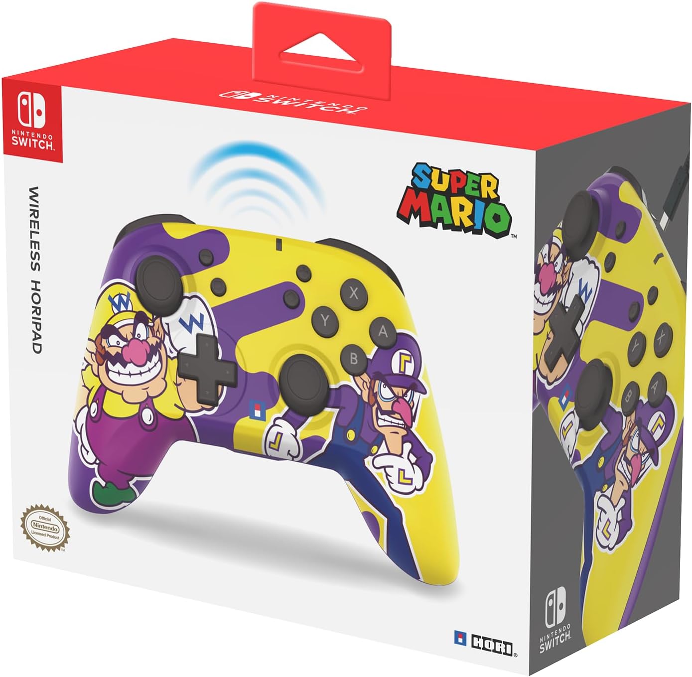 Wireless Controller HORIPAD Wario y Waluigi Switch2 NINTENDO SWITCH 2 (Accesorios)
