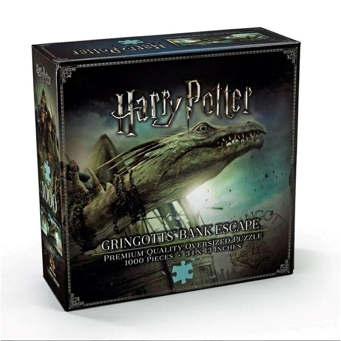 Puzzle 1000 Piezas Harry Potter Escape Del Banco Gringotts