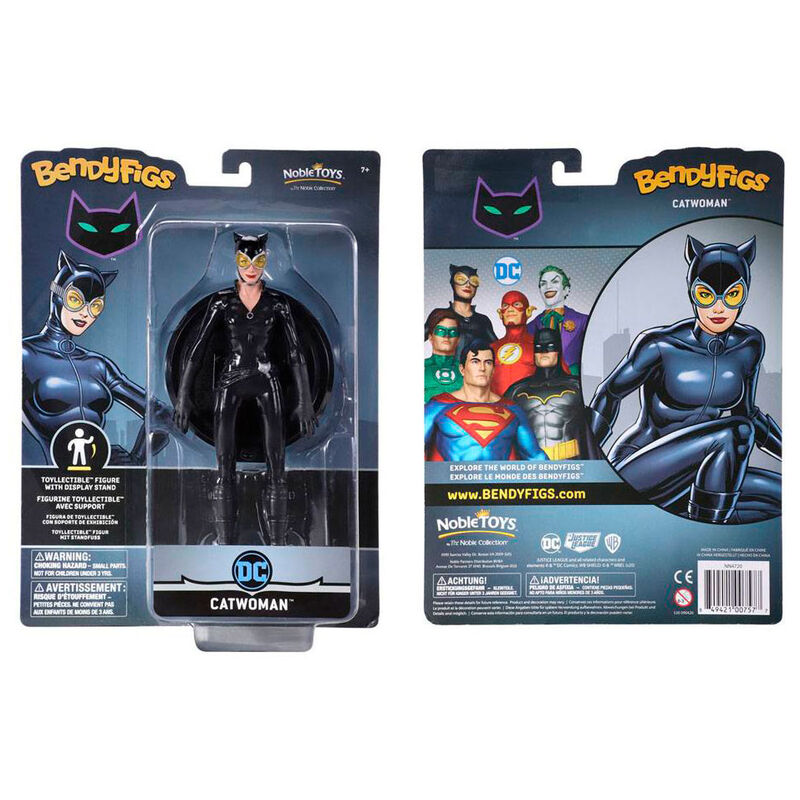 Figura Maleable Bendyfigs Catwoman Dc Comics 19Cm