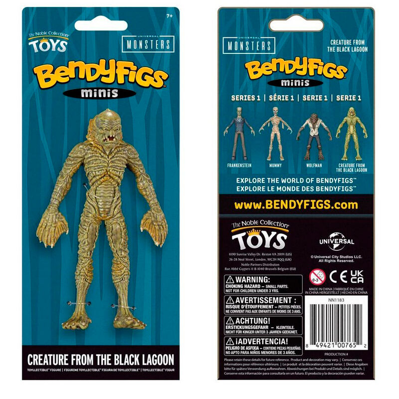 Figura Maleable Bendyfigs Critatura Del Lago Negro Universal