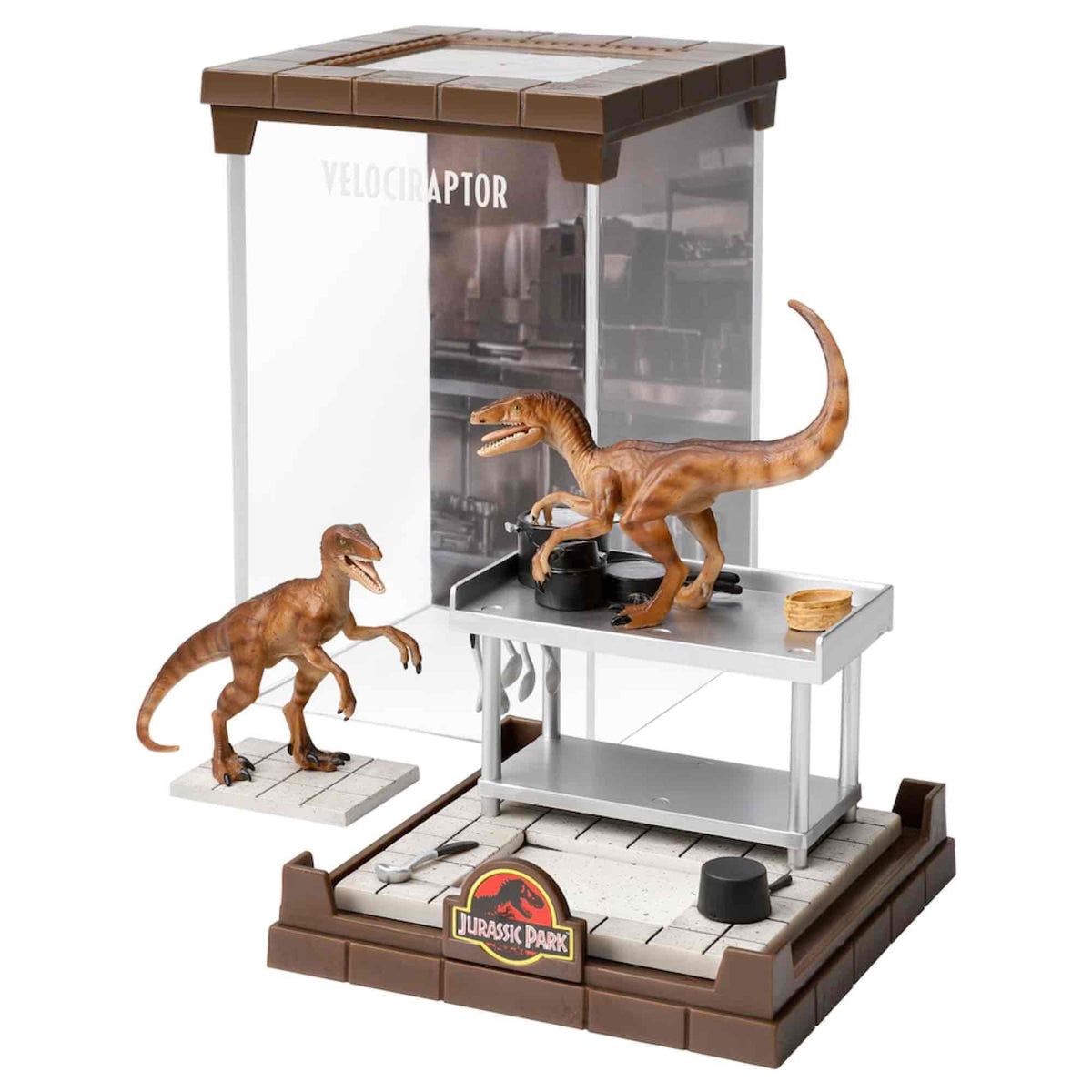 Figura The Noble Collection Jurassic Park Velociraptor Bendy