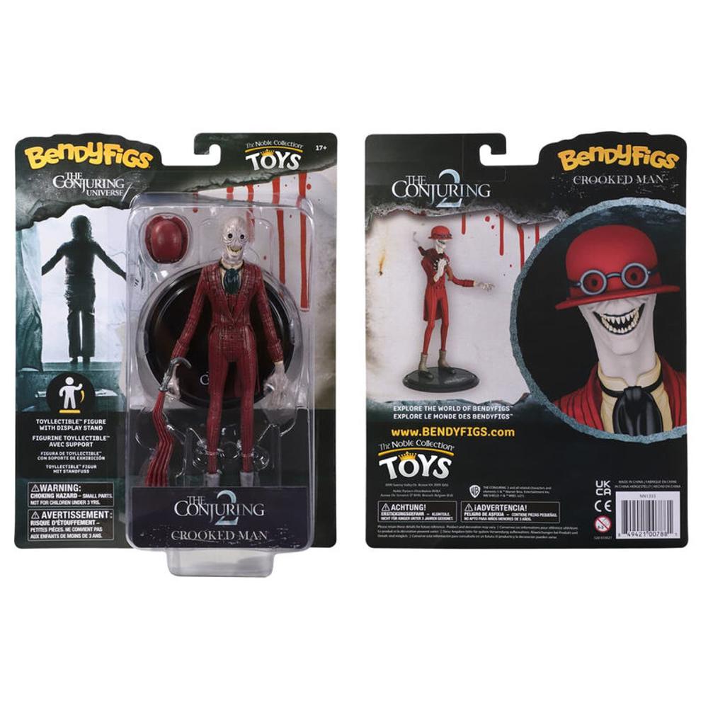 Figura Maleable Bendyfigs Crooked Man Expediente Warren 19Cm