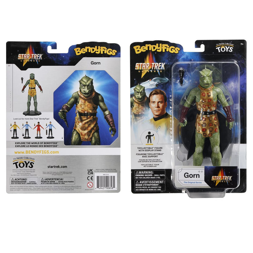 Figura Maleable Bendyfigs Gorn Star Trek 19Cm