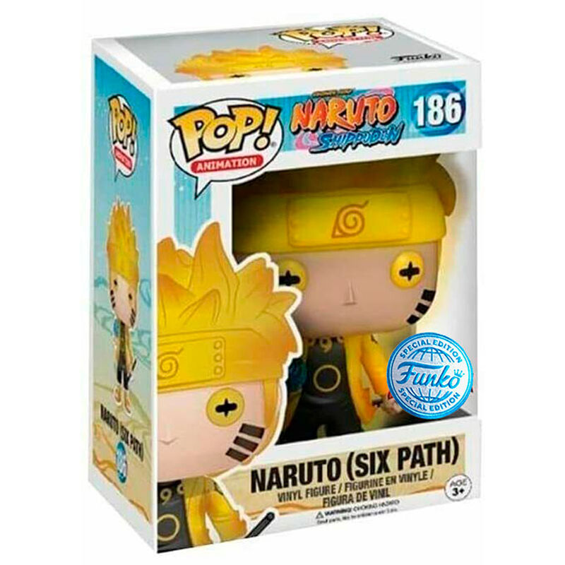 Figura Pop Naruto Shippuden Naruto Six Path Exclusive