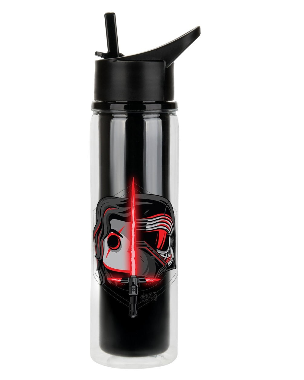Botella Funko Acrylic Water Bottle Star Wars E8 Kylo