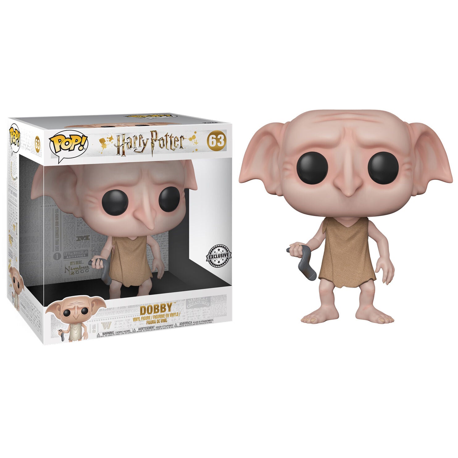 Figura Funko Pop Harry Potter Dobby Exclusive 23Cm