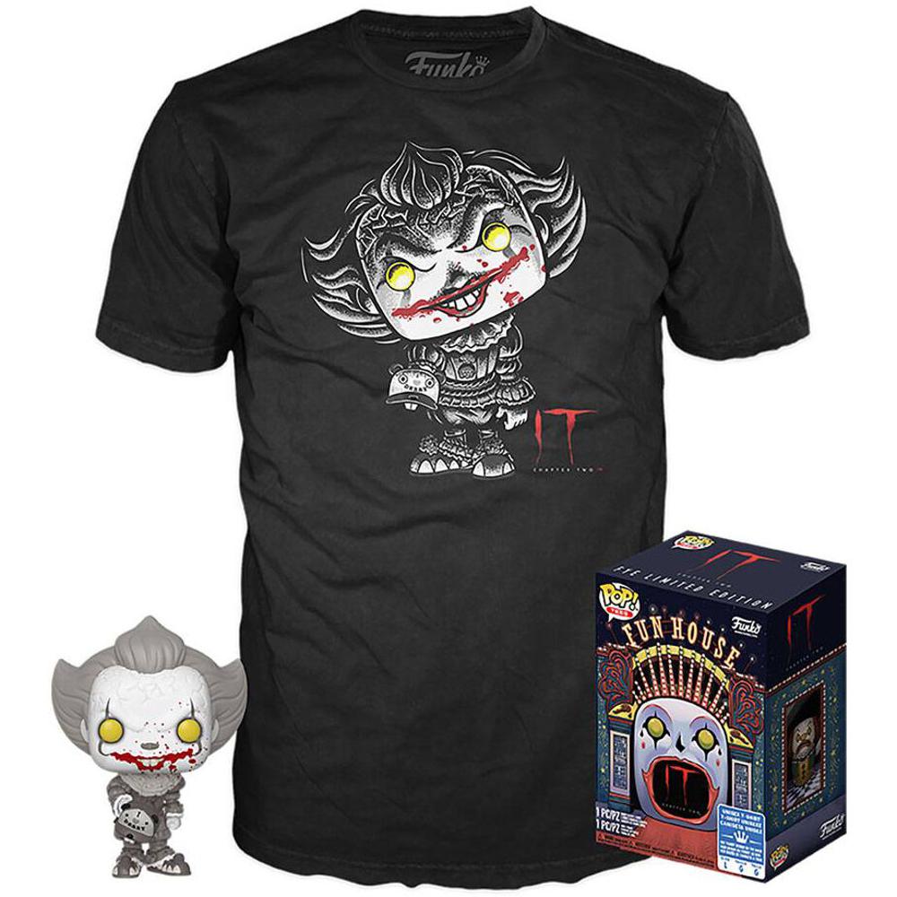 Set Figura Pop & Tee It 2 Pennywise Exclusive M
