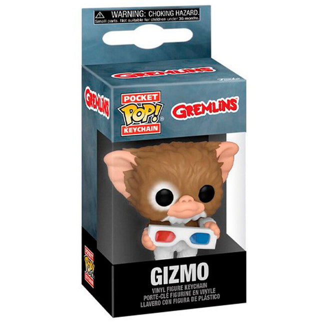 Llavero Pocket Gremlins Gizmo With 3D Glasses Hover Image