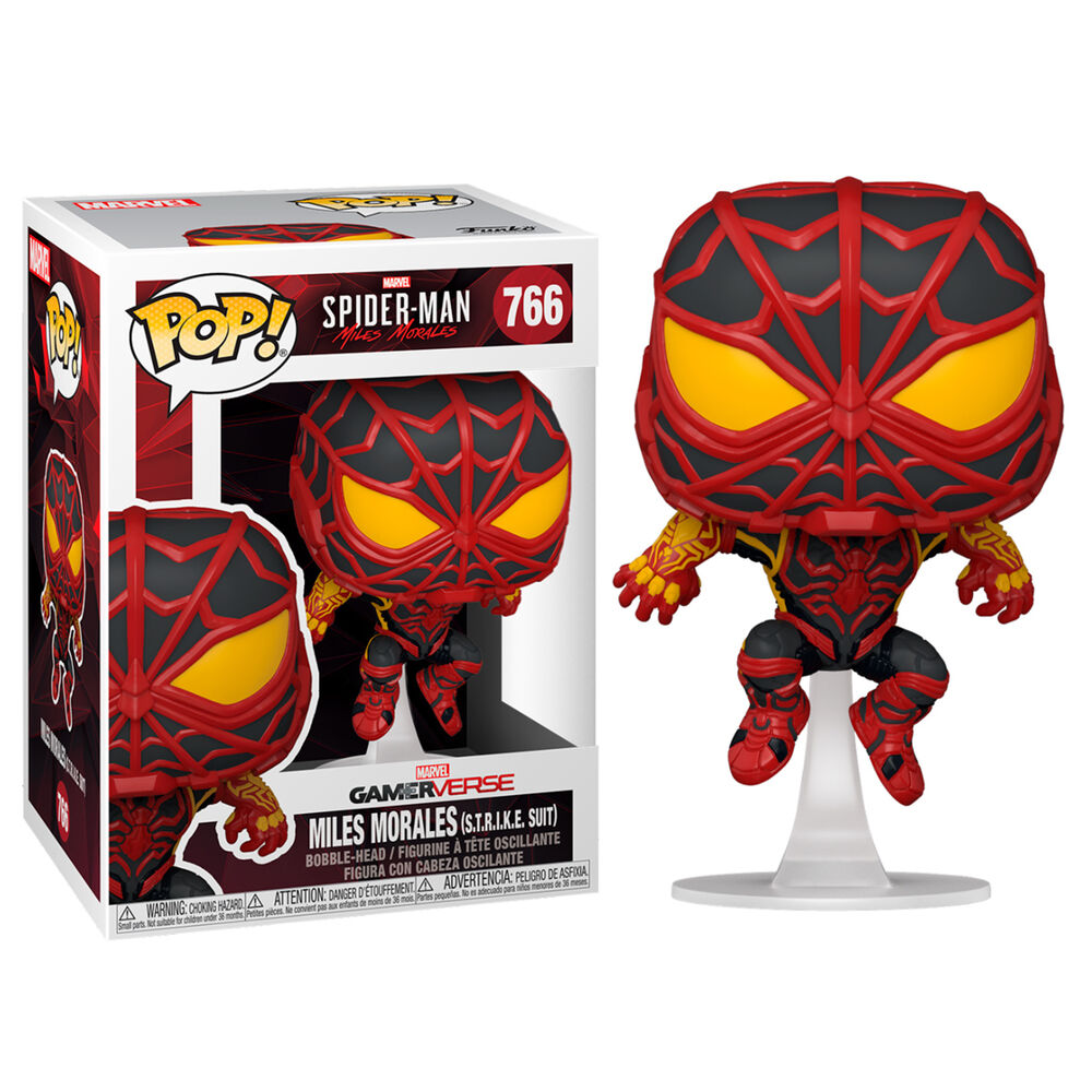 Figura Funko Pop Marvel Spider Man: Miles Morales Miles Mora
