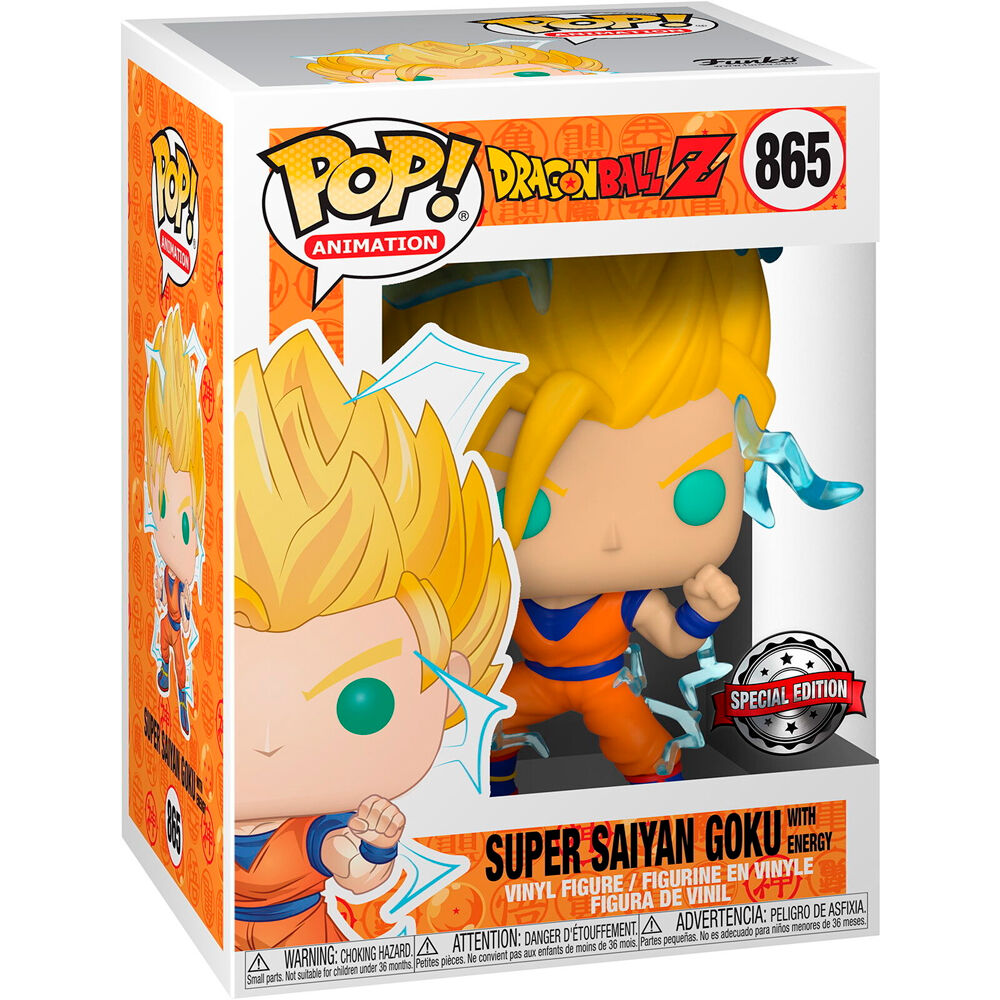 Figura Pop Dragon Ball Z Super Saiyan Goku Exclusive