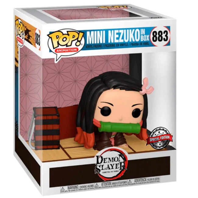 Figura Pop Deluxe Demon Slayer Kimetsu No Yaiba Mini Nezuko Hover Image