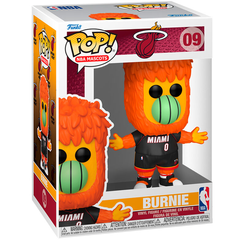 Figura Pop Nba Miami Burnie