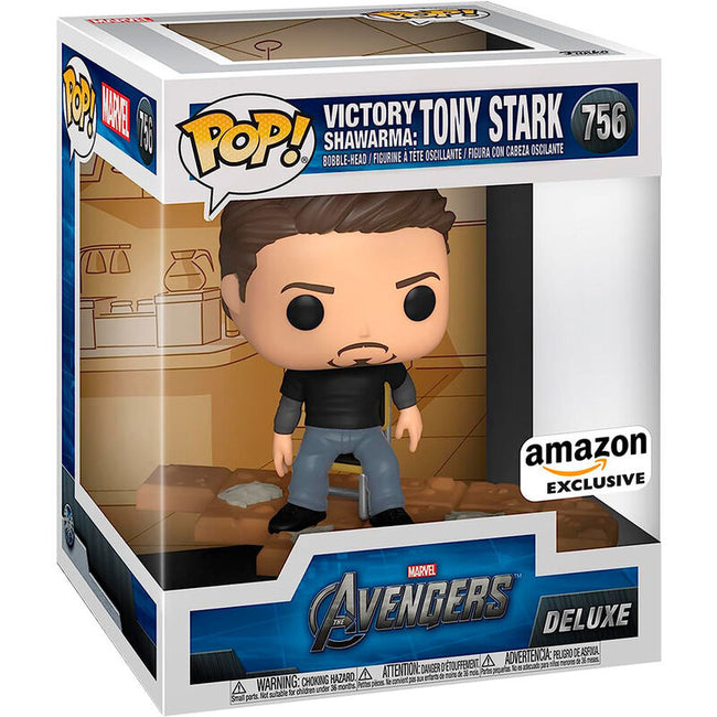 Figura Pop Deluxe Marvel Los Vengadores Avengers Tony Stark Hover Image