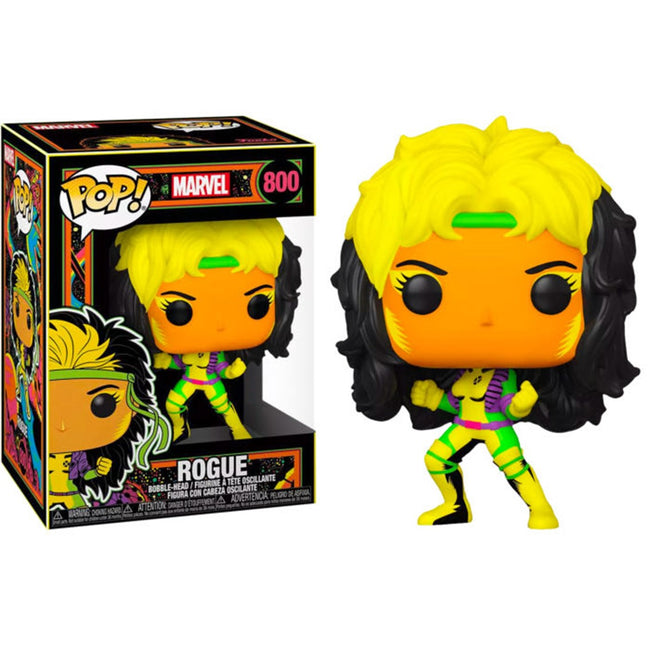 Funko Pop Marvel Black Light Rogue Multicolor Exclusivo 5516 Hover Image