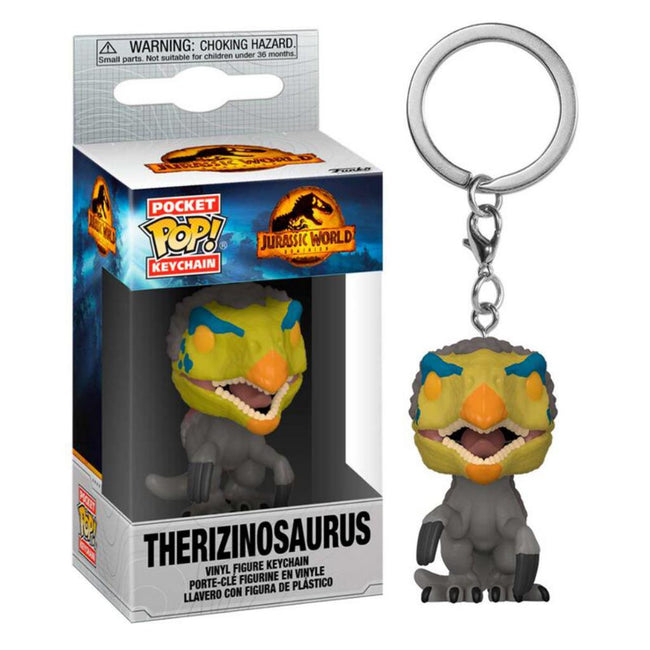 Llavero Pocket Pop Jurassic World 3 Therizinosaurus Hover Image