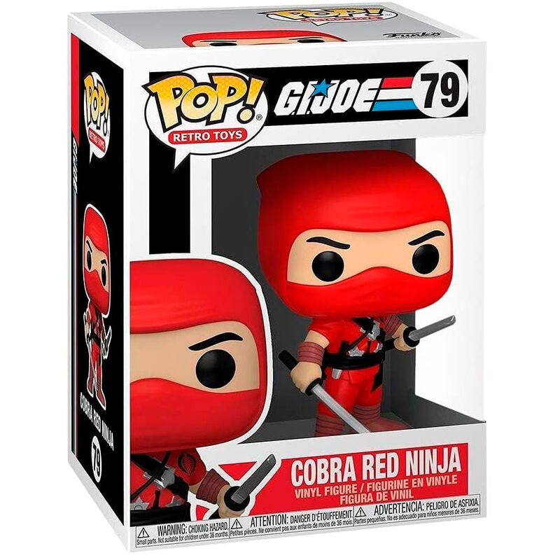 Figura Pop G.I. Joe Cobra Red Ninja Exclusive