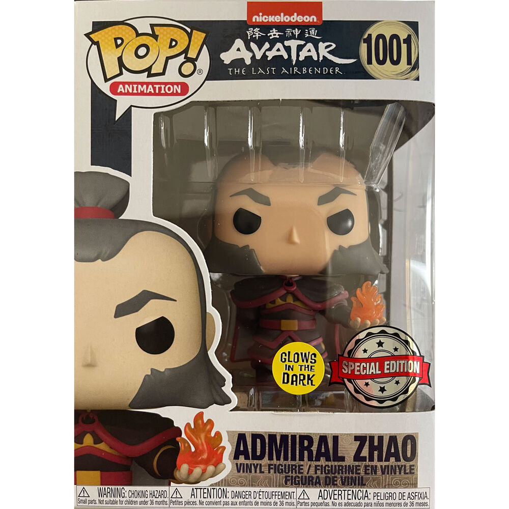 Figura Pop Avatar Admiral Zhao With Fireball Exclusive