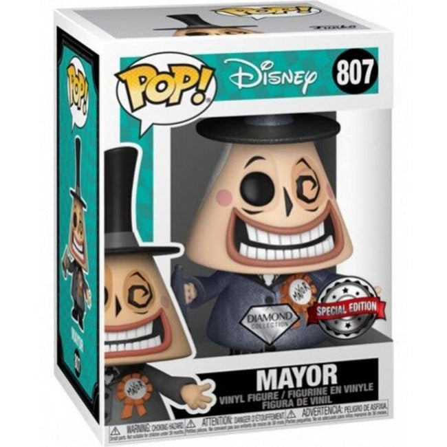 Figura Funko Pop Disney Pesadilla Antes De Navidad Mayor Exc Hover Image