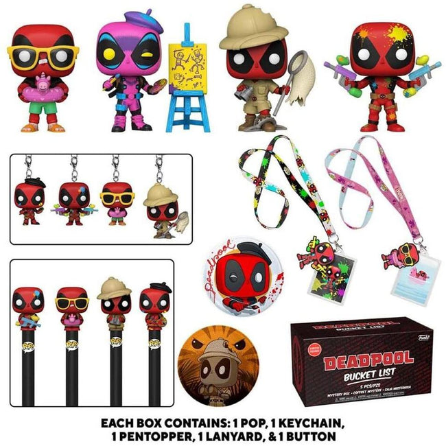 Kit Mistery Box Marvel Deadpool 2021 Hover Image